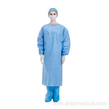 disposable waterproof surgical isolation gown